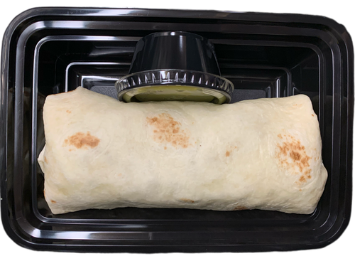 Cheesy Egg Bacon Burrito